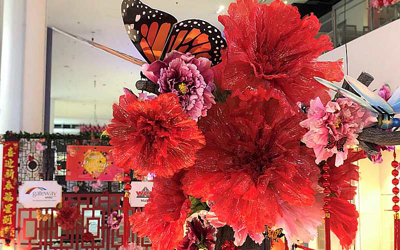 Garden of Prosperity in gatewayklia2 Ushers an Abundance of Blessings this Chinese New Year